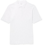 Hartford - Slub Linen Polo Shirt - Men - White