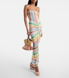 Missoni Eva 60 Zigzag lamé espadrille wedges