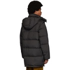 Kenzo Black Down 2-In-1 Long Puffer Jacket