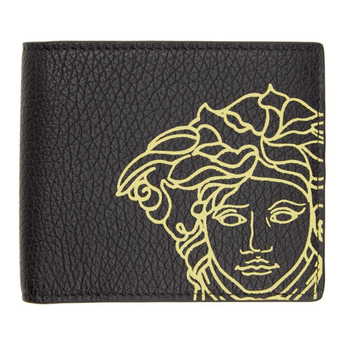 Photo: Versace Black Medusa Bifold Wallet
