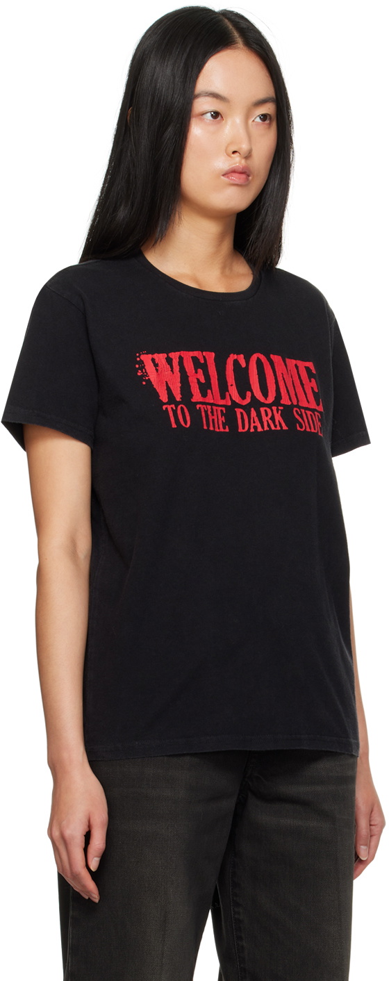 R13 Black Welcome To The Dark Side T Shirt R13