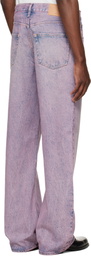Sunflower Pink Relaxed Boot Jeans