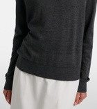 The Row Ondre cashmere and silk sweater