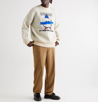 Ader Error - Oversized Logo-Intarsia Wool Sweater - Neutrals