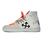 Off-White White Iridescent Off-Court 3.0 Sneakers