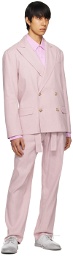 COMMAS Pink Tailored Trousers