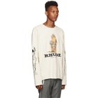 Rhude Off-White Almost Home Long Sleeve T-Shirt