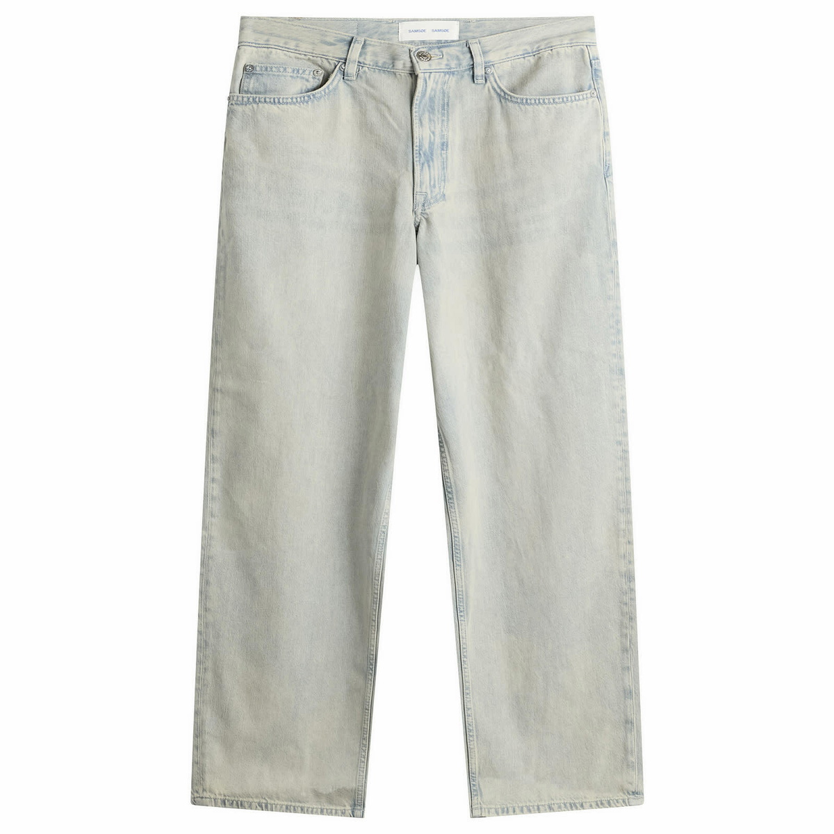 Samsøe Samsøe Women's Saharper Baggy Jeans in Pale Cloud