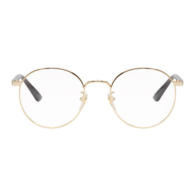 Photo: Gucci Gold Round Glasses