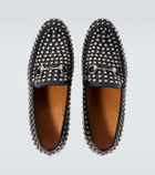 Gucci Horsebit studded leather loafers
