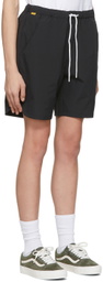 Dime Black Polyester Shorts