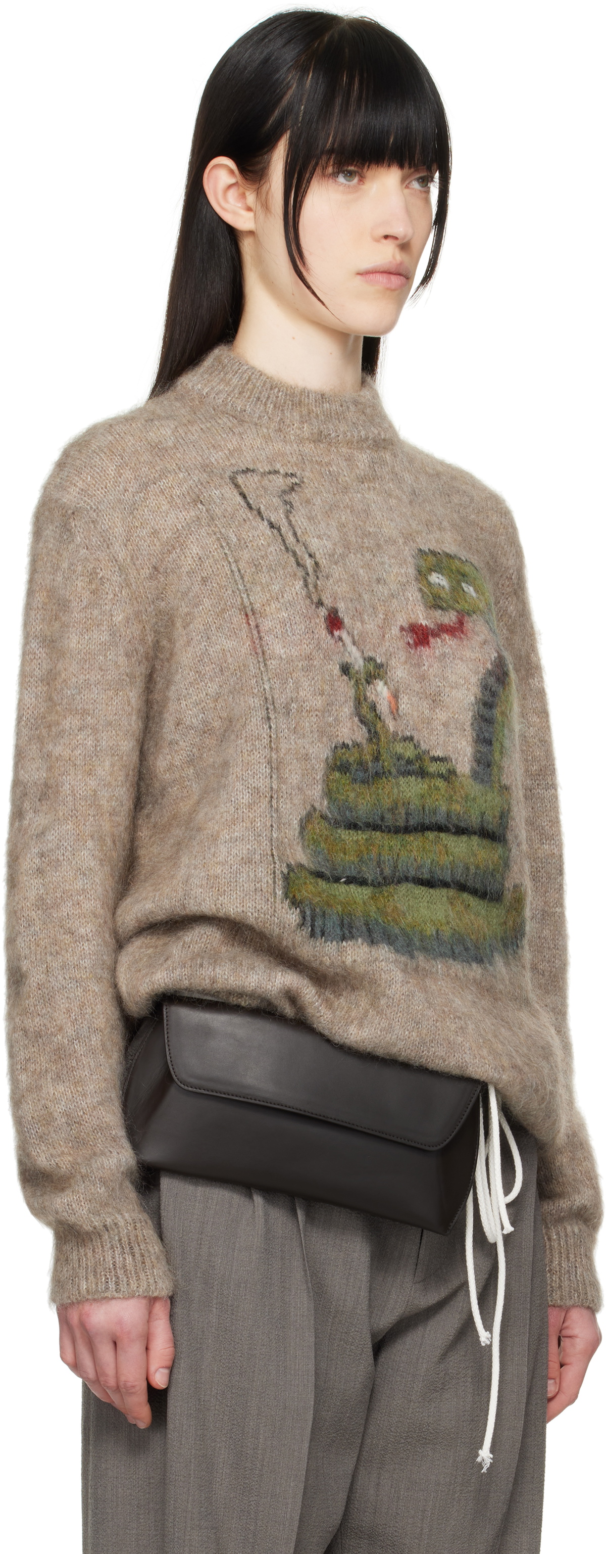 Magliano Brown Biscia Sweater