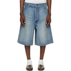 Fear of God Indigo Utility Denim Shorts