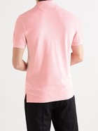 TOM FORD - Cotton-Blend Terry Polo Shirt - Pink - IT 50