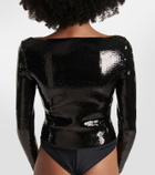 Balenciaga Sequined bodysuit