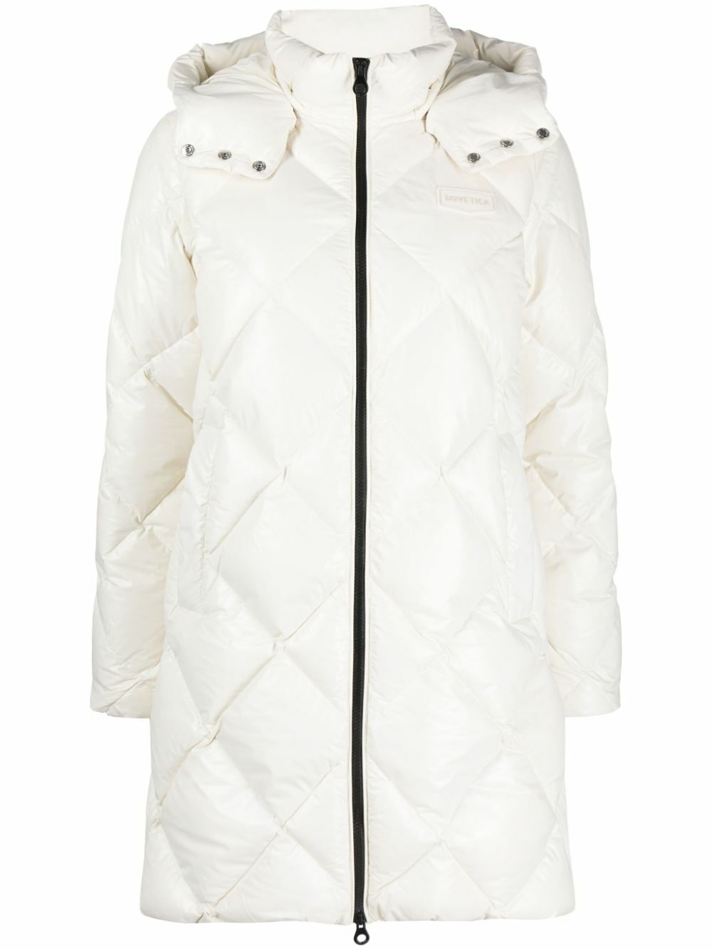 Photo: DUVETICA - Conza Hooded Long Down Jacket