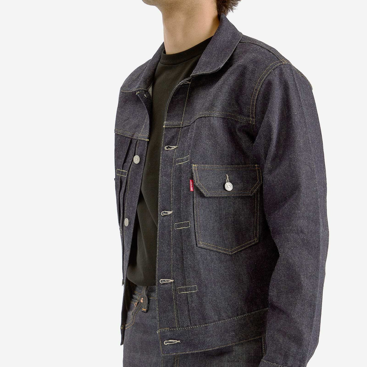 Levi's Men's LVC 1953 Type II Kaihara Denim Jacket in Lvc 1953 Organic
