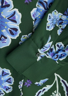 Dorothee Schumacher Floral Garden Printed Silk Blouse Green