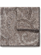 Brunello Cucinelli - Paisley-Print Silk Pocket Square