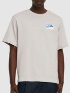 CASABLANCA Greek Temple Rubber Patch T-shirt