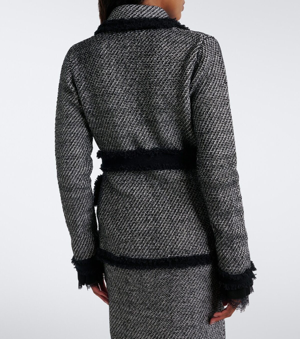 Nina Ricci Wool-blend tweed jacket