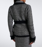 Nina Ricci Wool-blend tweed jacket