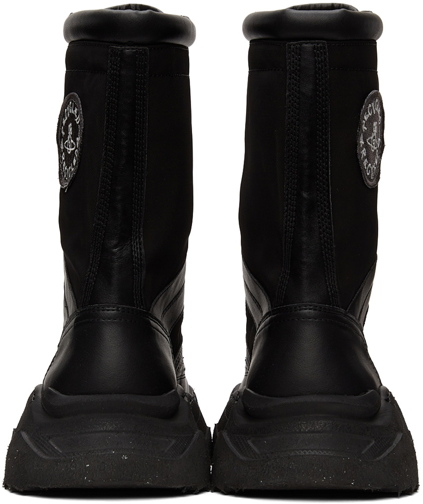Vivienne Westwood Black Army Romper Boots Vivienne Westwood