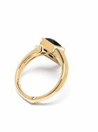 Stephen Webster 18K Yellow Gold New Cross Onyx Ring