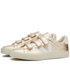 Veja Women's Recife Sneakers in Gold/White