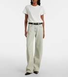 Calvin Klein Collection Mid-rise wide-leg jeans