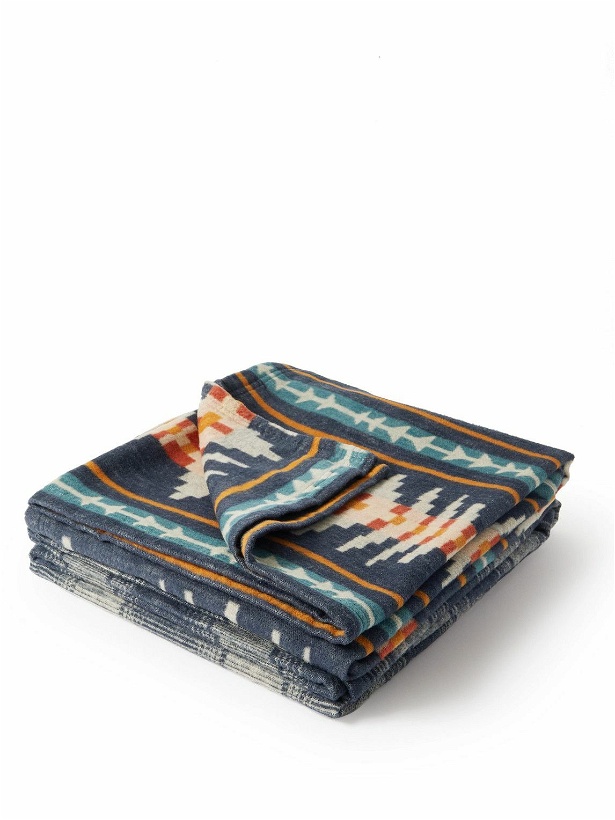 Photo: Pendleton - Set of Two Cotton-Jacquard Blankets