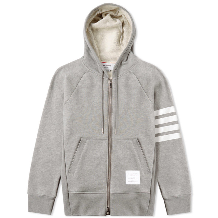 Photo: Thom Browne Heavyweight Arm Stripe Hoody