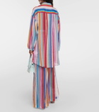 Missoni Mare Zig Zag cotton-blend shirt