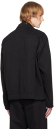 LE17SEPTEMBRE Black Button-Up Jacket