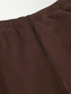 Stone Island - Marina Tapered Organic Cotton-Jersey Sweatpants - Brown