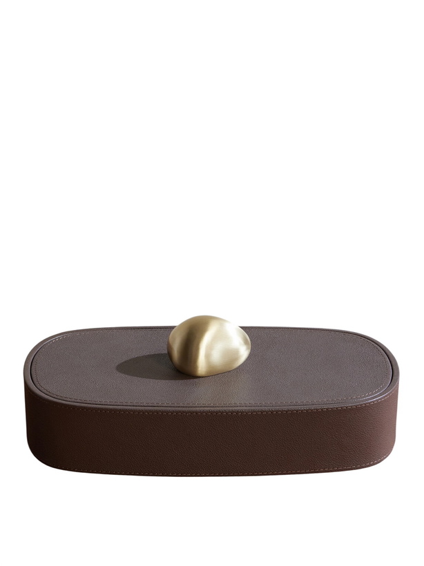 Photo: Assouline - Pebbled Leather Trinket Box