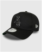 New Era Patch 9 Forty Chicago White Sox Black - Mens - Caps