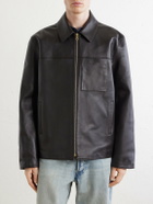 Paul Smith - Leather Jacket - Brown