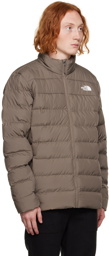 The North Face Taupe Aconcagua 3 Down Jacket
