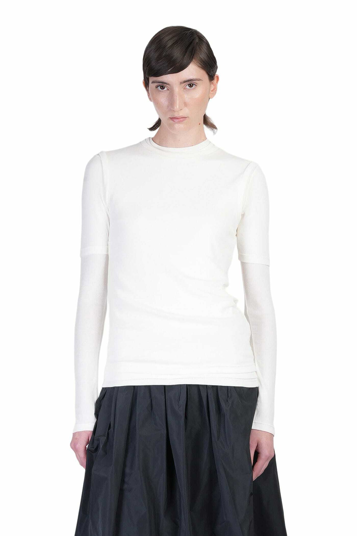 Jil Sander Flower Crochet T-shirt Jil Sander