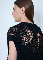 Yohji Yamamoto Open-Knit Vest