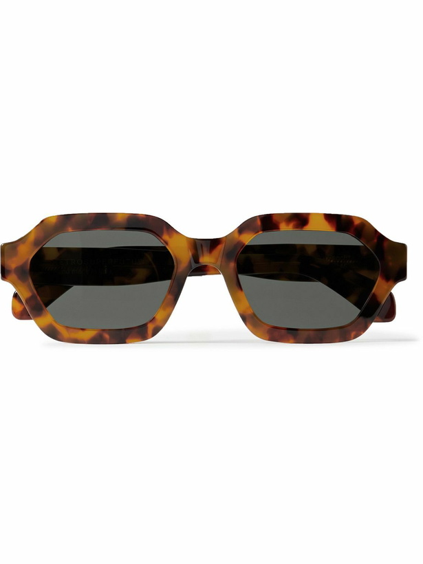 Photo: Retrosuperfuture - Pooch Hexagonal-Frame Tortoiseshell Acetate Sunglasses