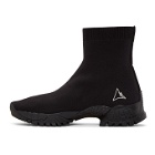 Alyx Black Knit Hiking Boot High-Top Sneakers