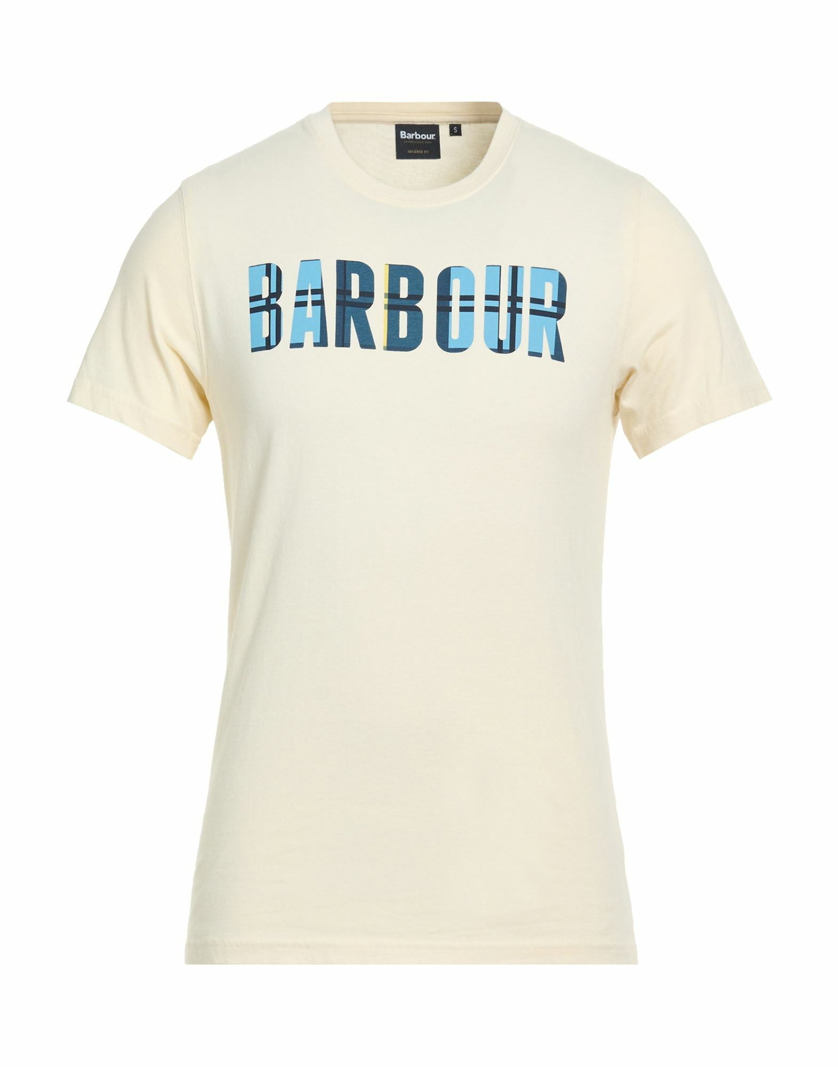 Barbour Mens T-shirt Ivory
