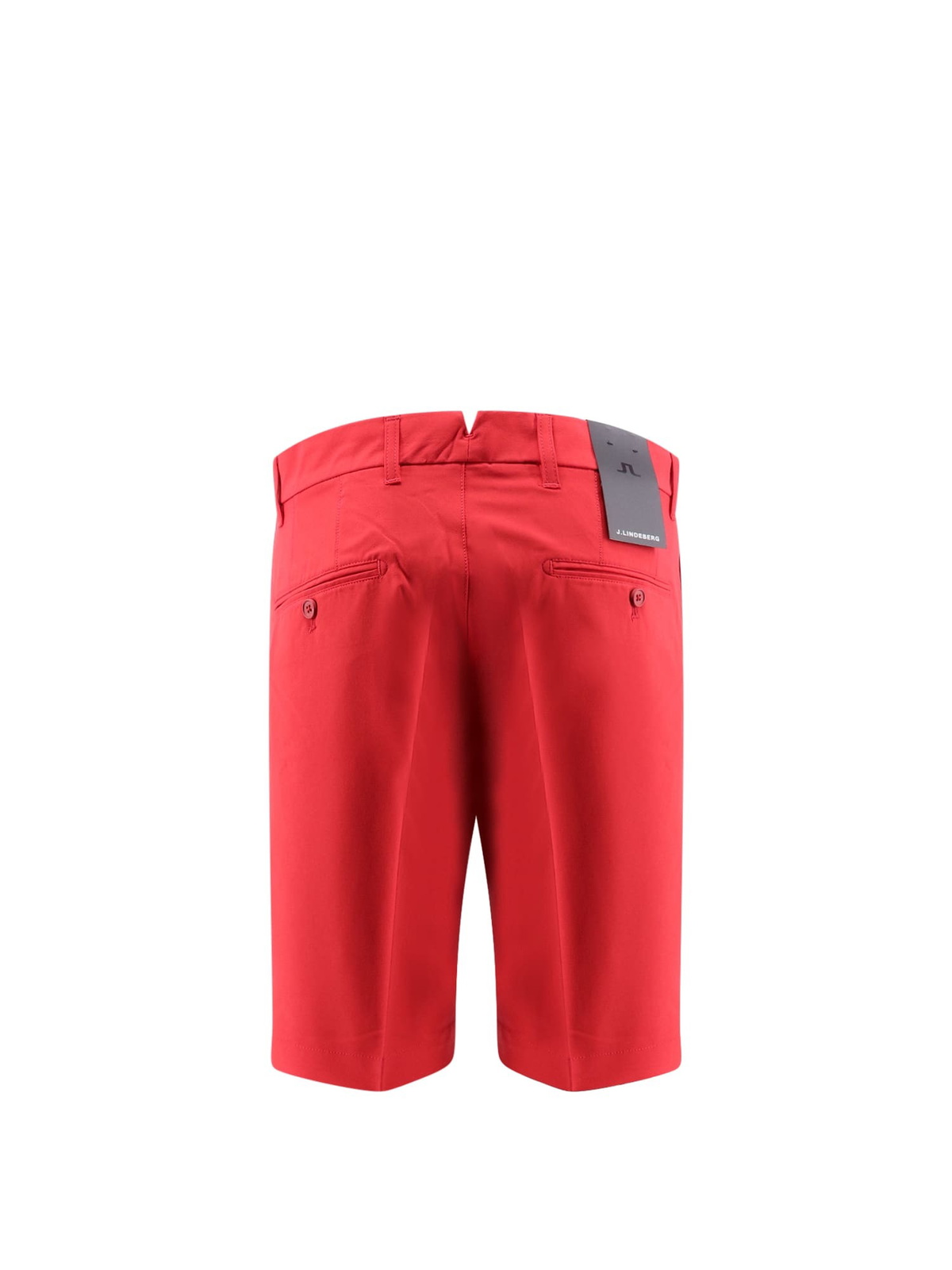 J.Lindeberg Technical Fabric Bermuda Shorts With Logo Patch
