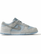 Nike - Dunk Low Suede Sneakers - Blue