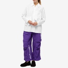 The Open Product Women's Patch Pocket Shirt in White