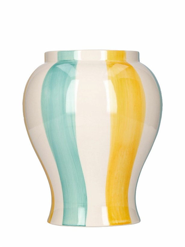 Photo: HAY - Sobremesa Large Striped Vase