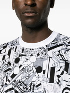 PS PAUL SMITH - Industrial Print Cotton T-shirt