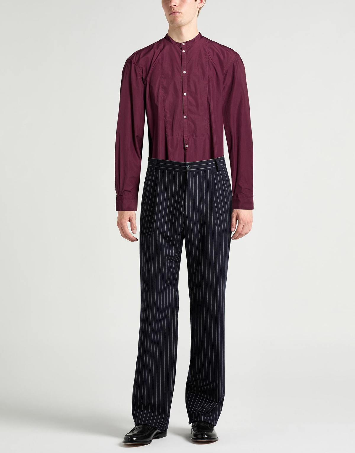 Massimo Alba Mens Shirt Plum